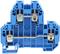 SRKD 10 Blue, 10mm² double deck terminal