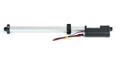 12V, 200mm stroke, up to 90N force with limit switches