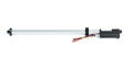 12V, 300mm stroke, up to 50N force with limit switches