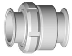 Definox - Check valve with Clamp ends