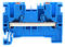 PRK 2.5/2A Blue 2.5mm² Push-in feed through