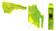 TKS 4/1 Yellow/Green, 4mm², 1-pole terminal 