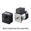 Oriental Motor - 90mm 60W induction motor with right angle solid shaft gearbox