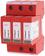 DEHNguard M TNC 275 Type 2 surge arrester
Modular and pluggable three-pole surge arrester
for TN-C systems
