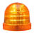 LED Multi-strobe beacon, Ø60mm, Amber, 24 V ac/dc, UDF