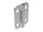 External adjustable 180° hinge, Stainless steel electro polished