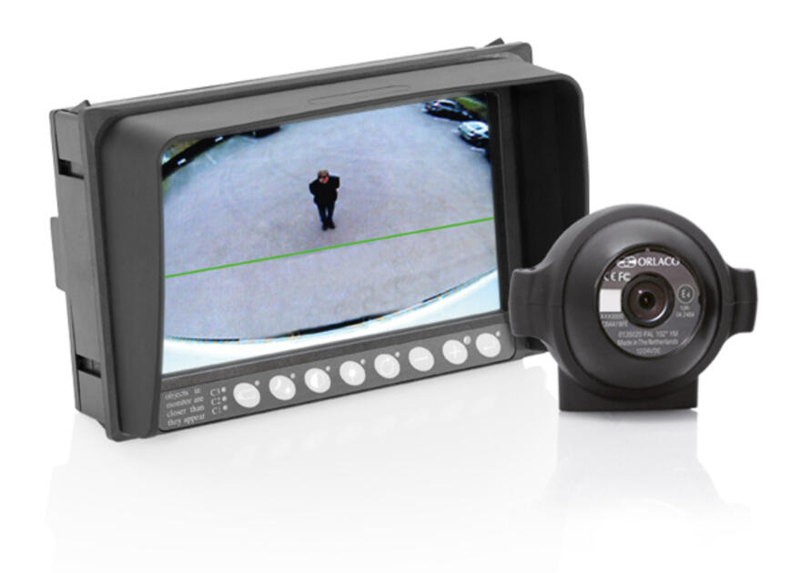 Reversing camera system IP68 plug and play Orlaco | OEM Automatic Ltd