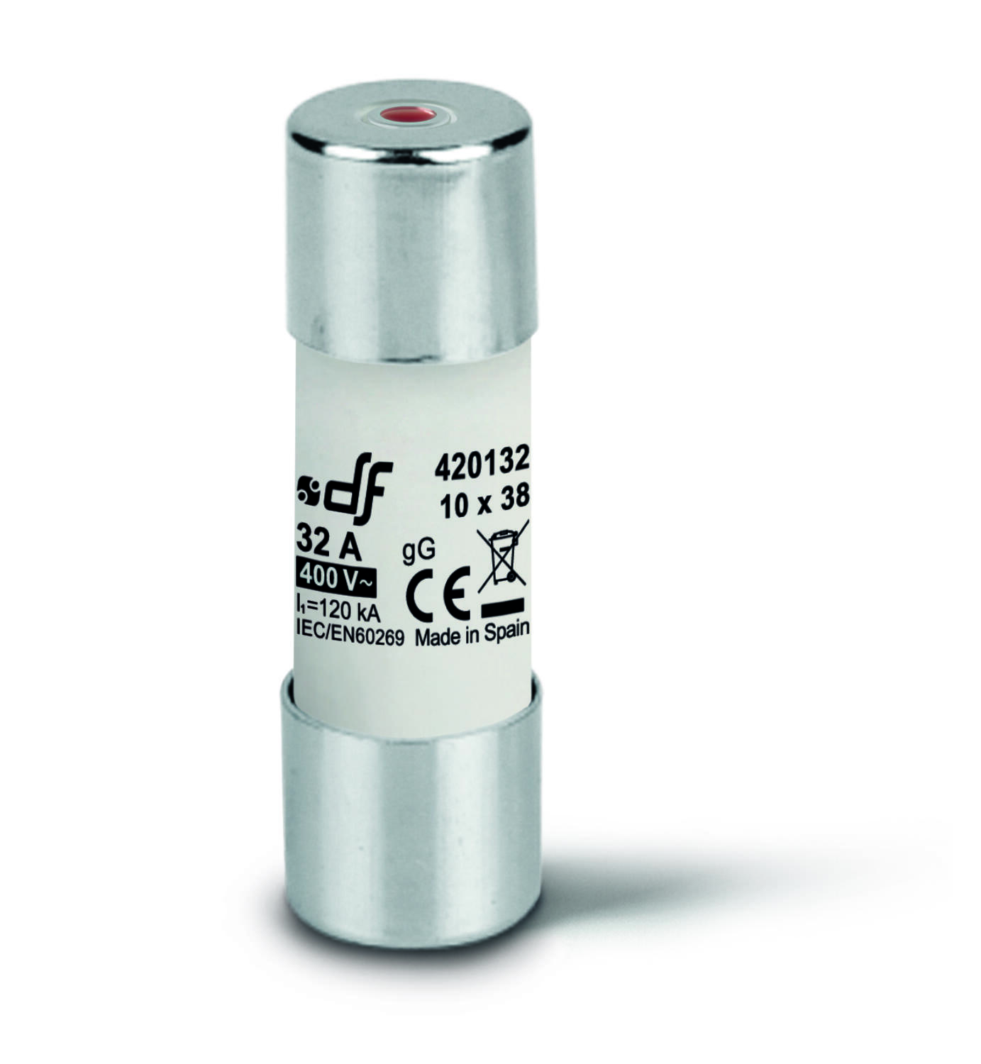 10x38 gG cylindrical fuse link