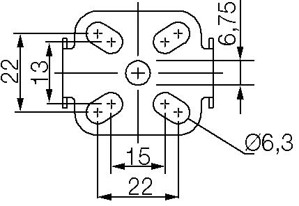 2/2 proportionality valve 1/4"-dimension drawing