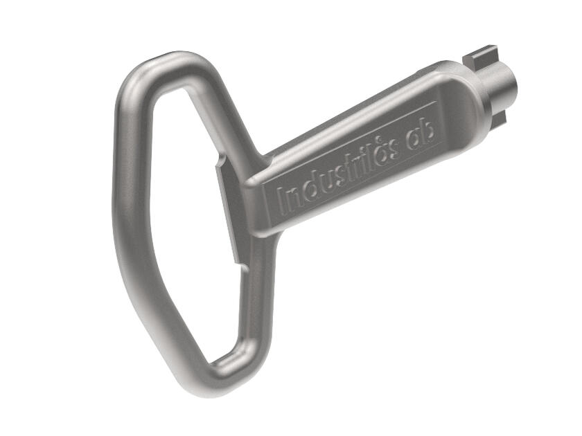 Simple Zinc Key Keys zinc die-cast galvanised 90 degree lock | OEM Automatic Ltd