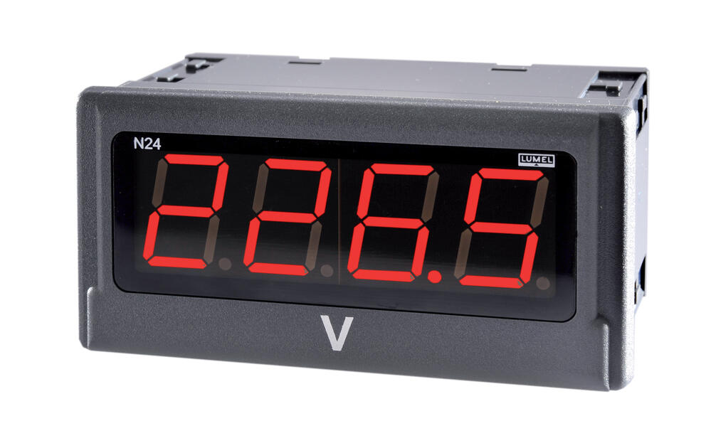 N24 Universal input digital panel meter for measurement of d.c. voltage ...