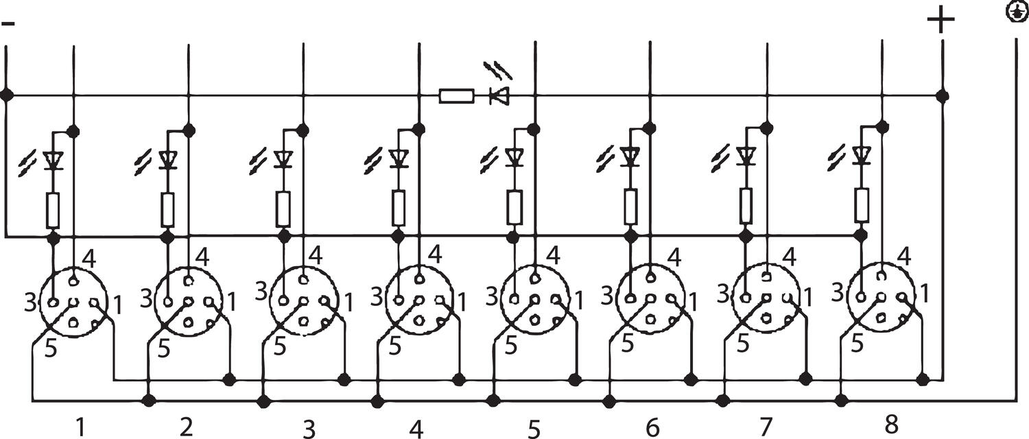 3-poles drawing