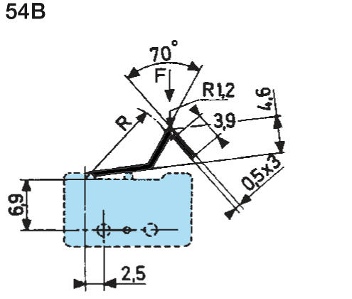 83132-54B Control arms