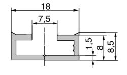 Asseblage details, for terminal strap 3100.0118, 5. assemblage track