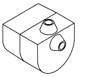 Assemblage details, for terminal strap, 1. gable plug