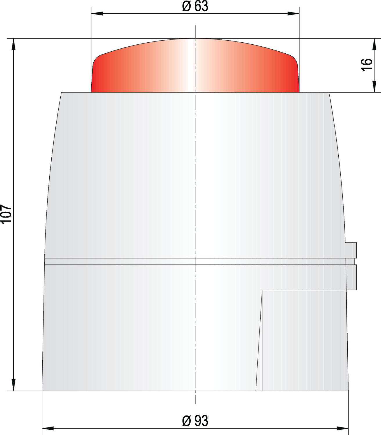Auer Signal CS1 dimensions