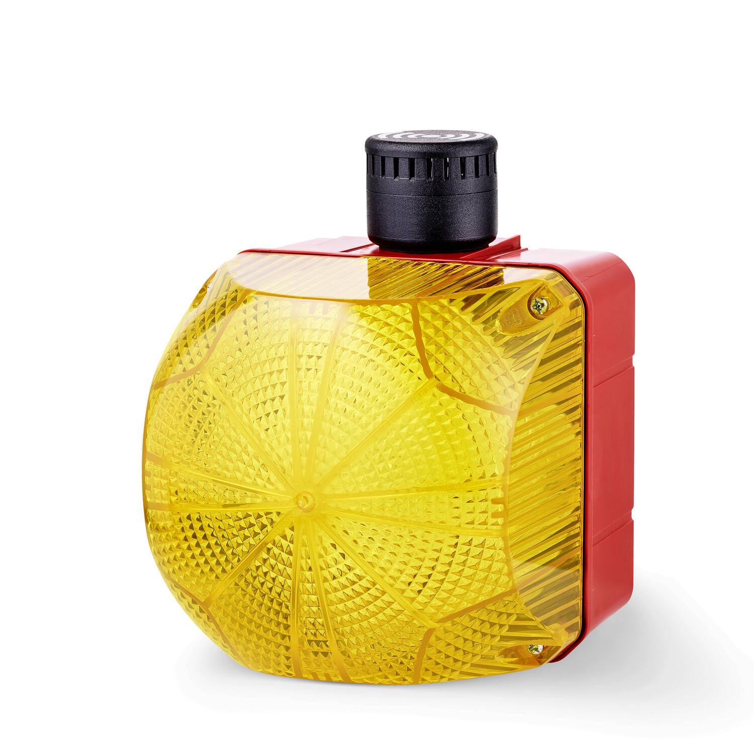 Auer Signal Cubic Warning Light LED Series "Q" bright yellow leds