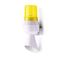 Auer Signal Vertical Mount Mini Horn with Beacon, K Series yellow beacon