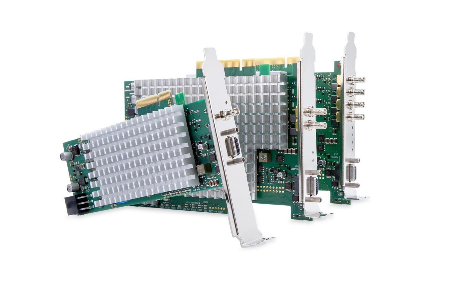 Basler CoaXPress CXP-12 Interface cards in 1-, 2- and 4- port