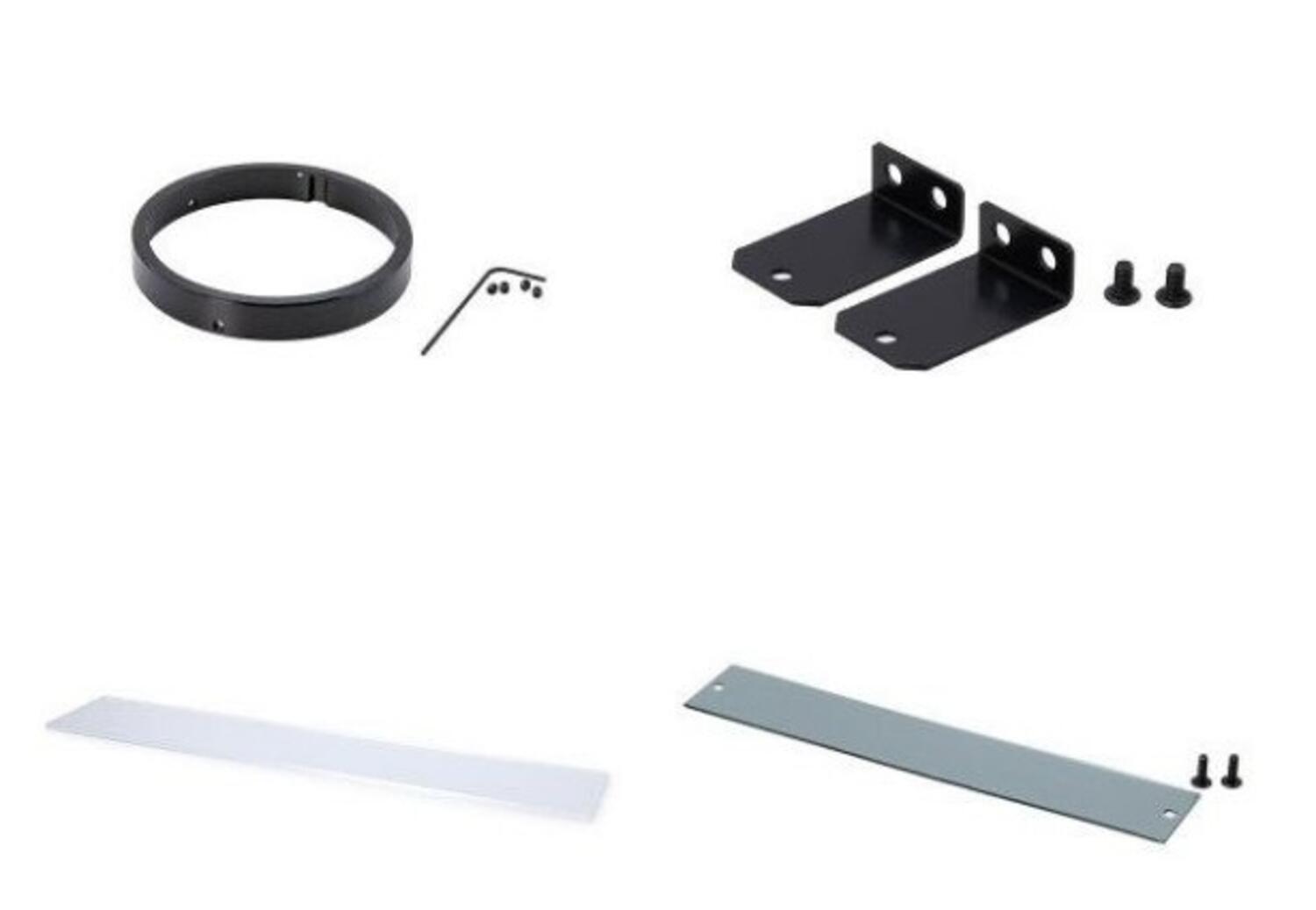 Basler LED lighting accessories (adapter for ring lights, bracket for bar lights, polarizer and diffuser)