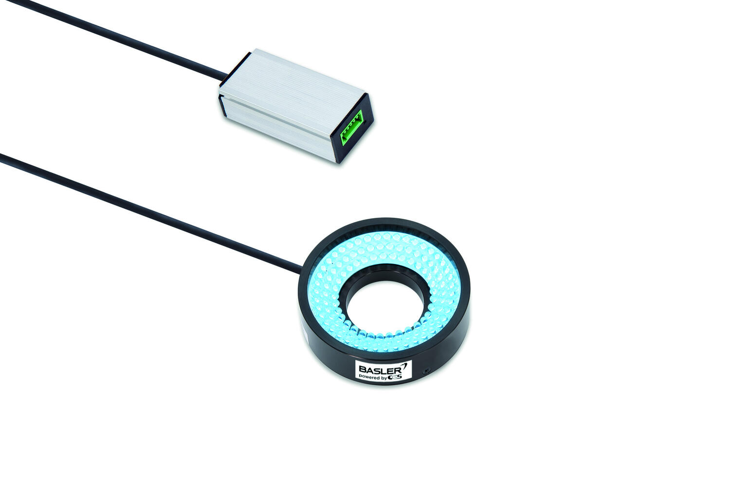 Basler ring light 70mm diameter blue