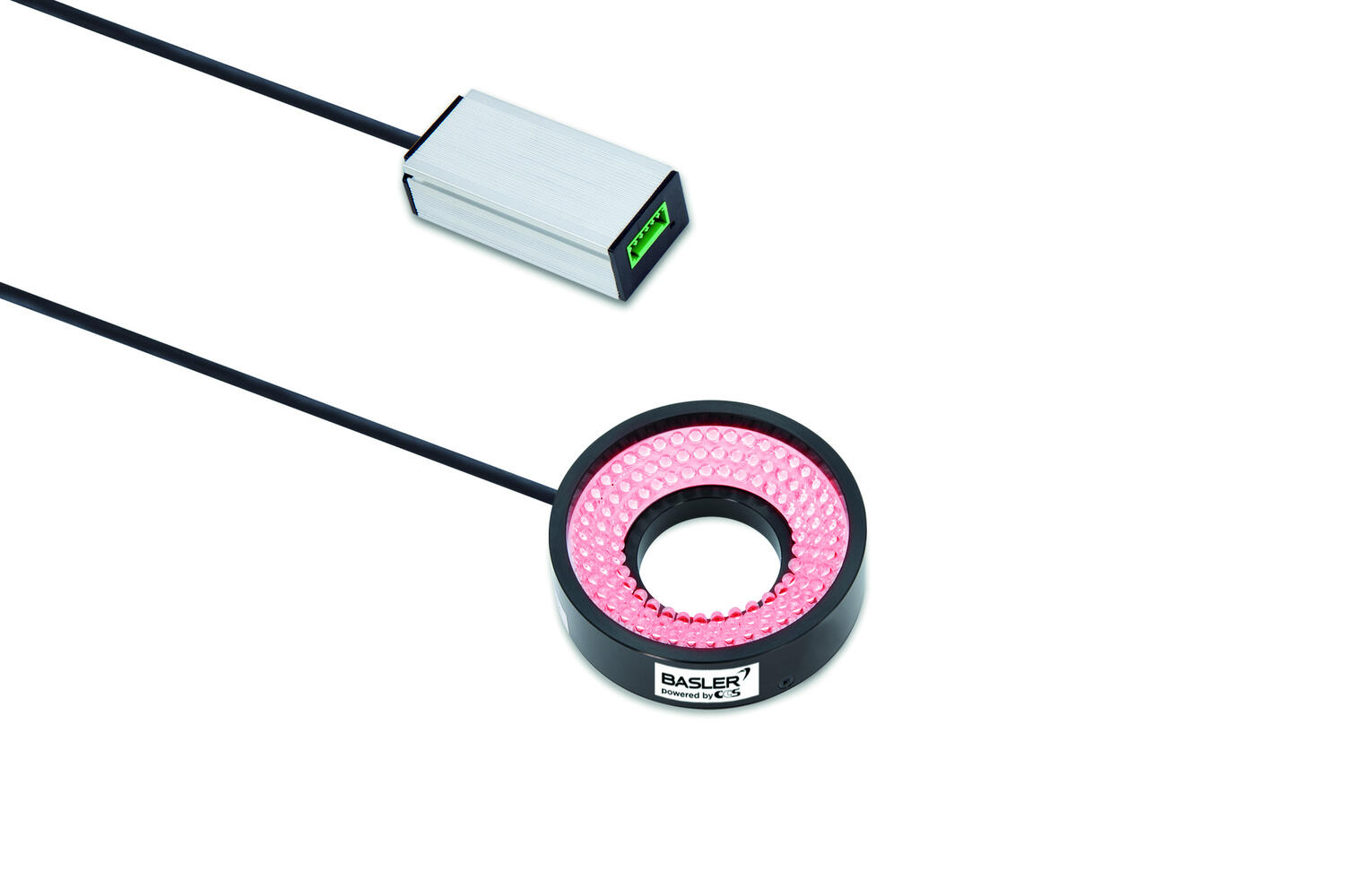 Basler ring light 70mm diameter red