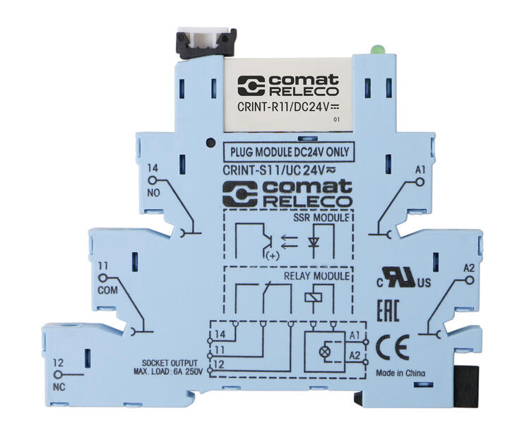 Space-Saving Interface Relays | Slim Design | ComatReleco | OEM ...
