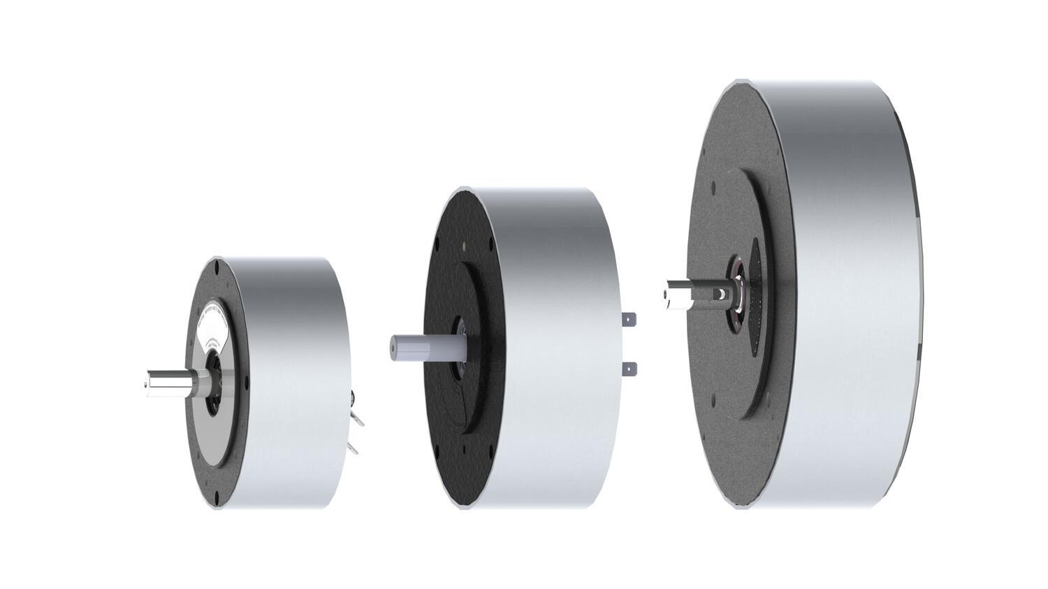 Brushed Pancake motor GM range