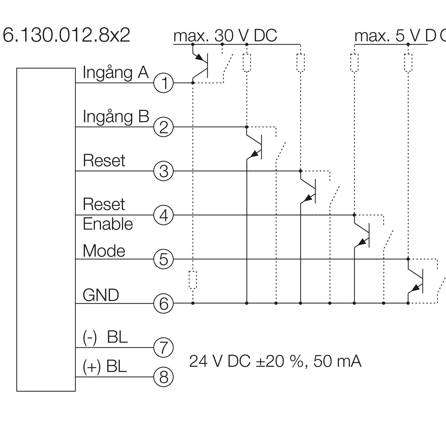 Codix 130 connection