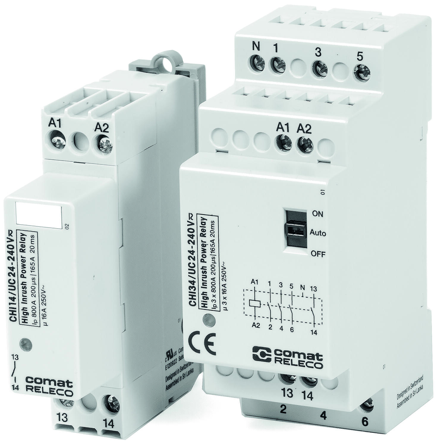 ComatReleco high inrush power relay CHI14-34