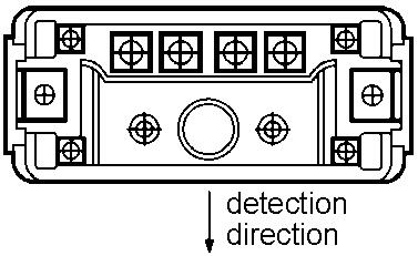 Connection J series photoelectric sensor
