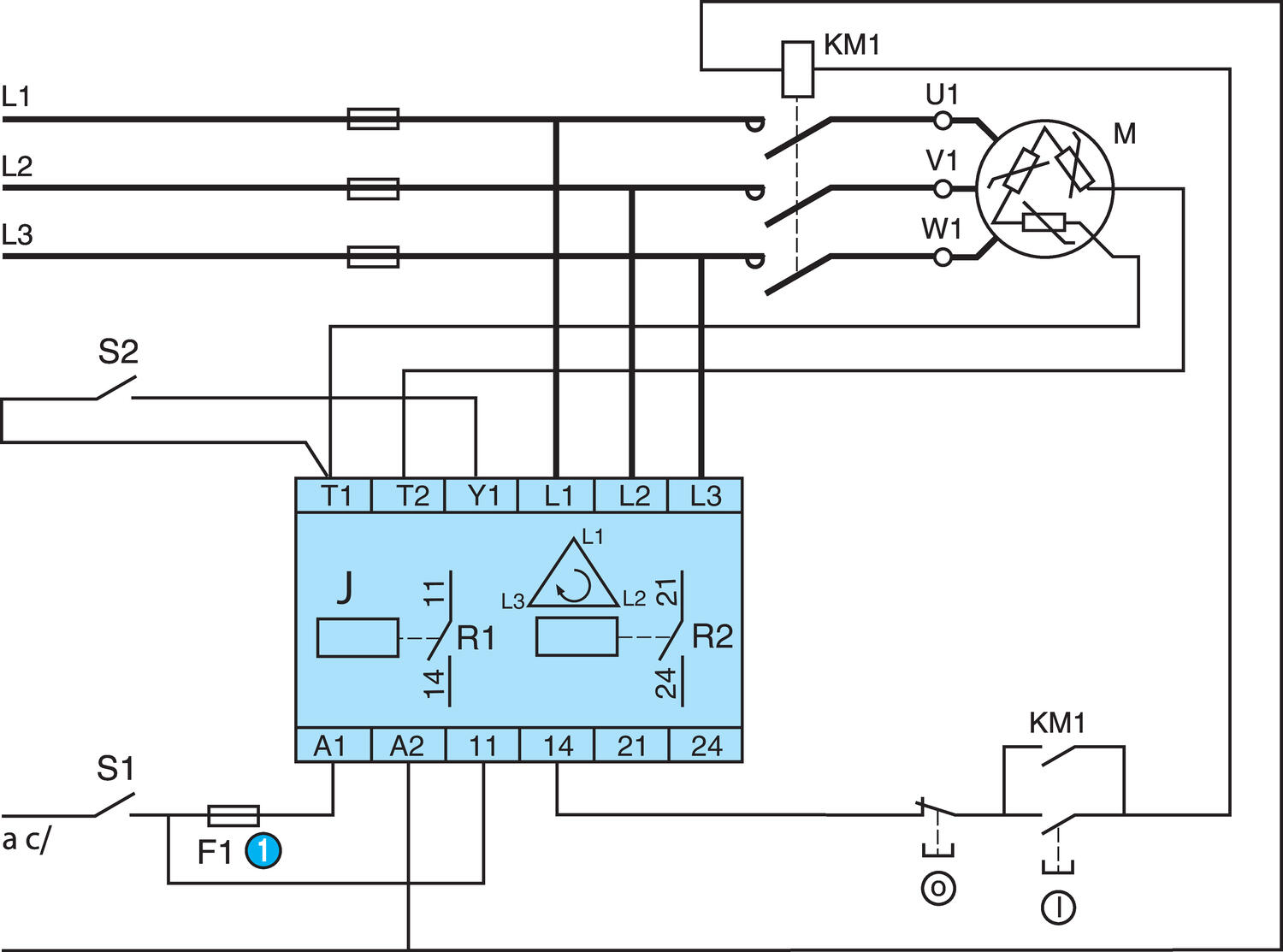 Control relay HWTM2