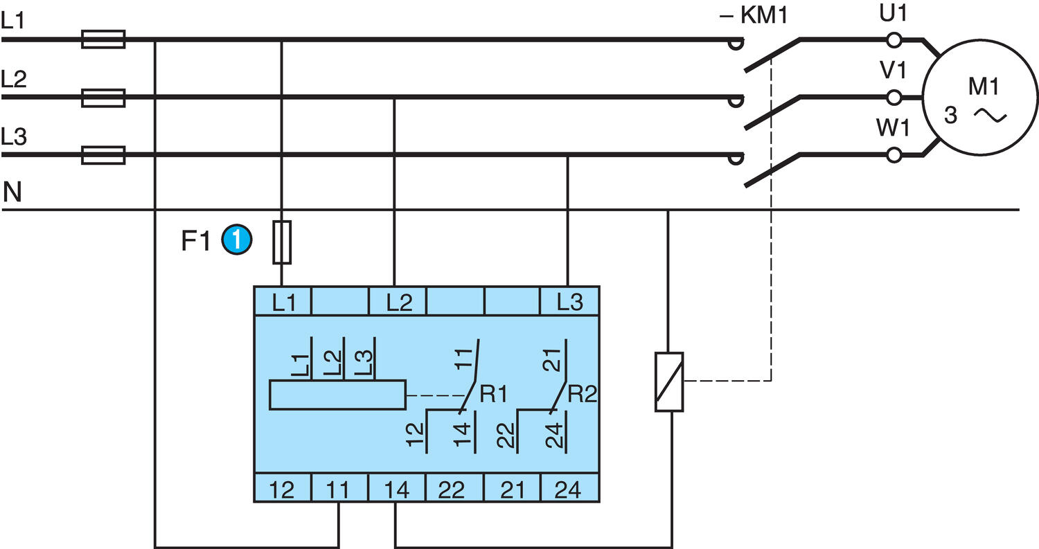 Control relay wiring