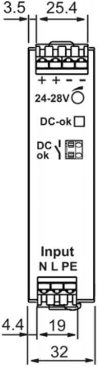 Media from PULS, cp5e241-s1, with connections for 24-28V DC and indicators for power status.