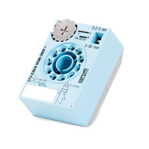 Space-Saving TimeCube Module for C2 and C3 Relays | ComatReleco | OEM ...