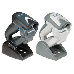 Datalogic Gryphon GBT4100 black and white handheld barcode scanners