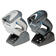 Datalogic Gryphon GBT4400 Black and white handheld barcode scanners with stands