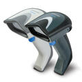 Datalogic Gryphon GD4300 black and white handheld barcode scanners