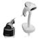 Datalogic Gryphon GD4500 black and white handheld barcode scanners with stands