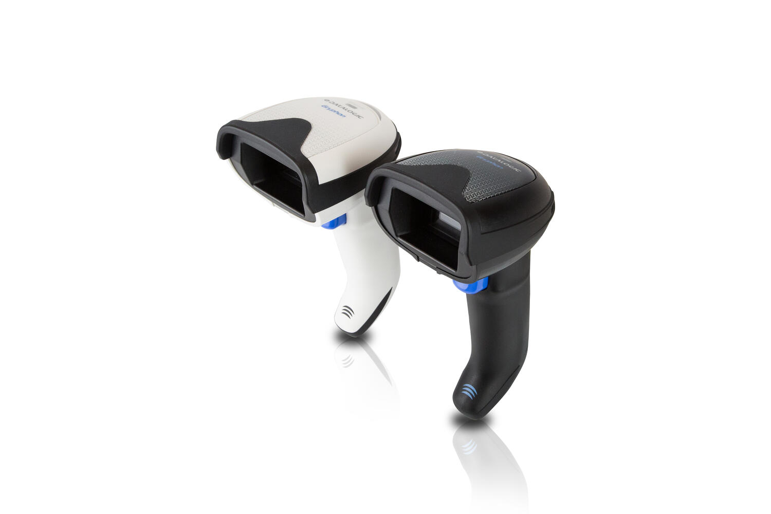 Datalogic Gryphon GD4500 cordless white and black handheld barcode scanner