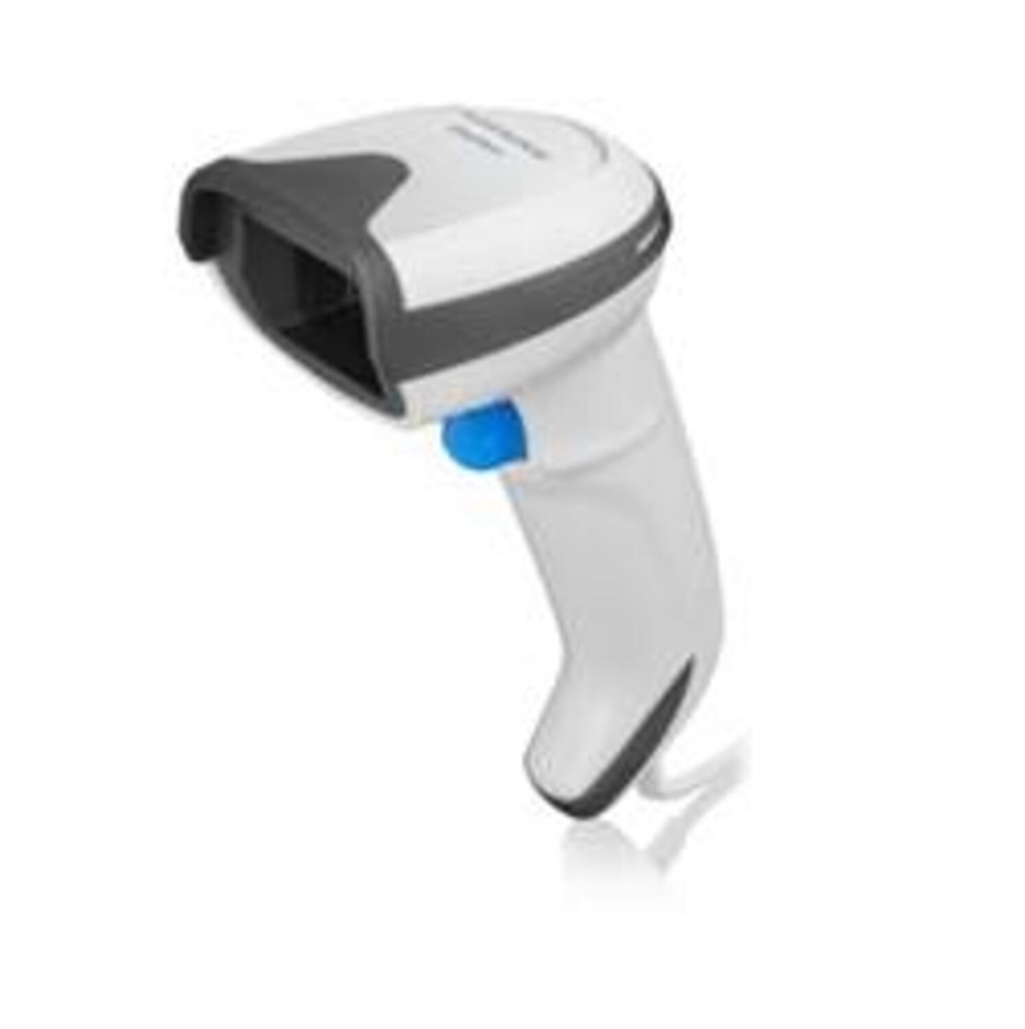 Datalogic Gryphon GD4500 white handheld barcode scanner