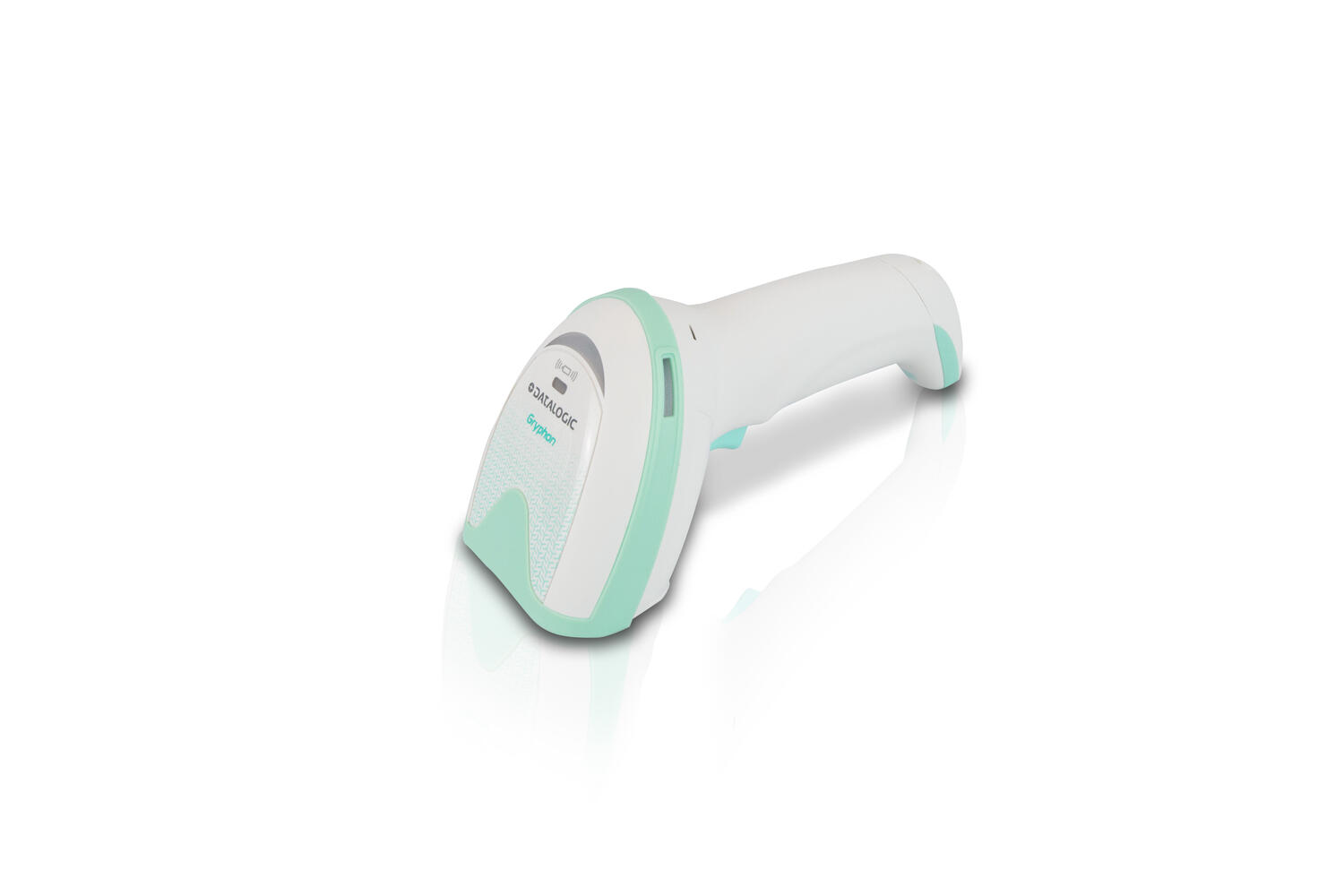 Datalogic Gryphon GD4500 white handheld barcode scanner