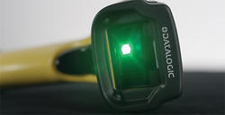 Datalogic powerscan green scan light