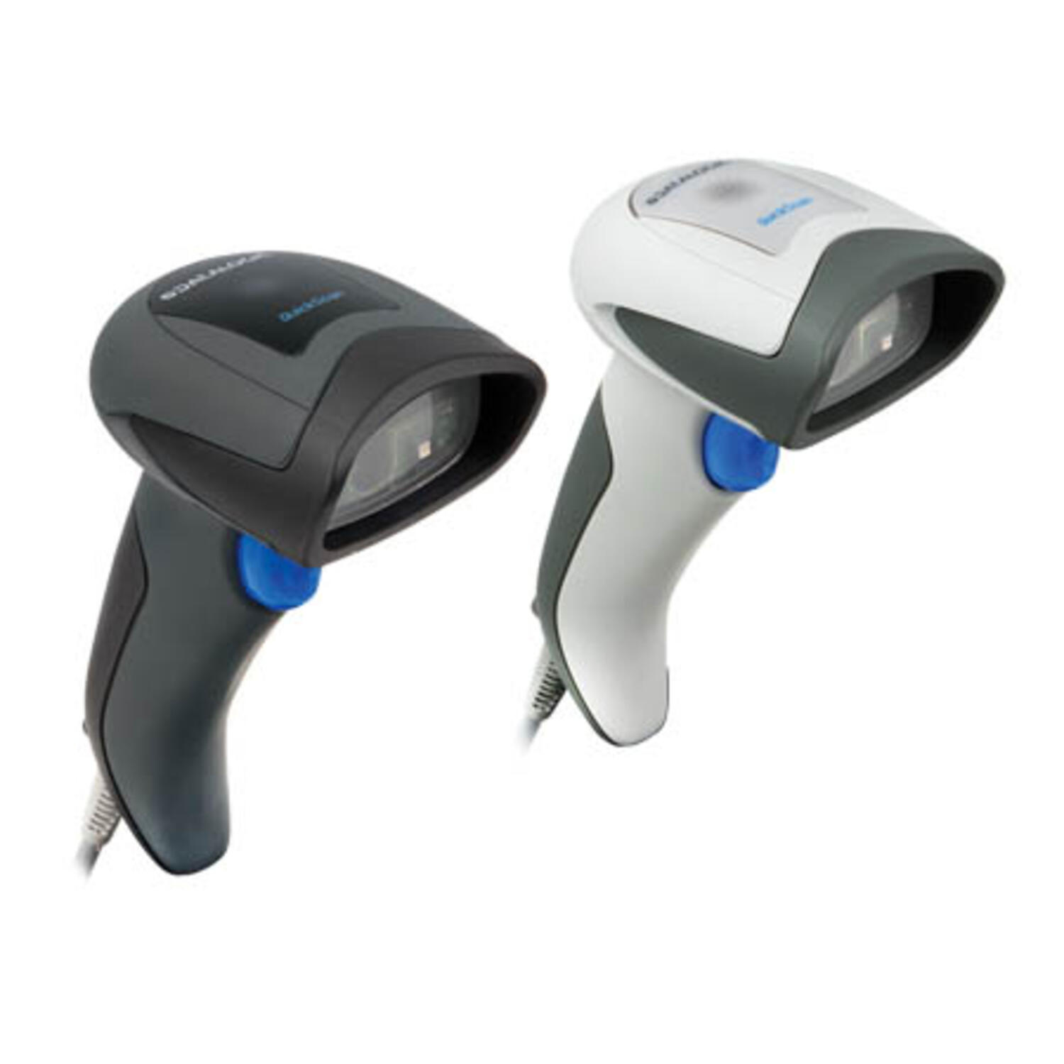 Datalogic quickscan QD2400 handheld barcode scanners black and white