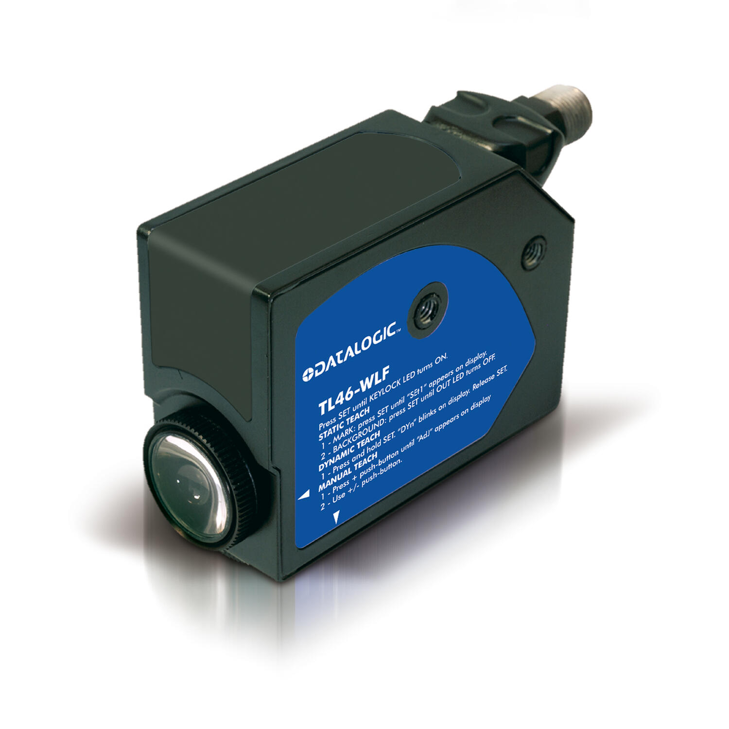 Datalogic TL46 contrast sensor with RGB LED