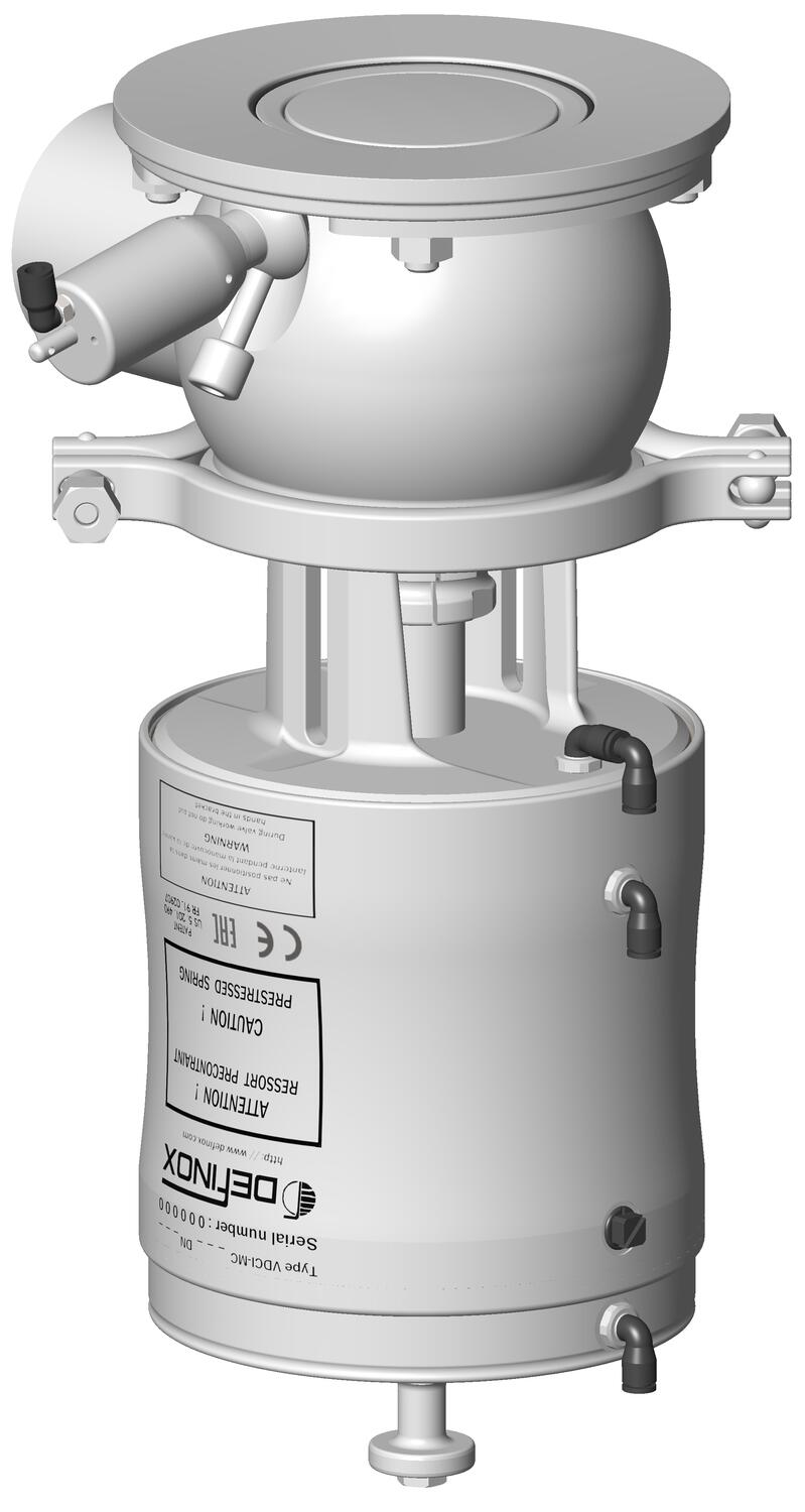 Definox mixproof tank outlet valve 