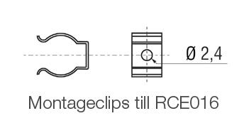 Dimension sketch for montage clip