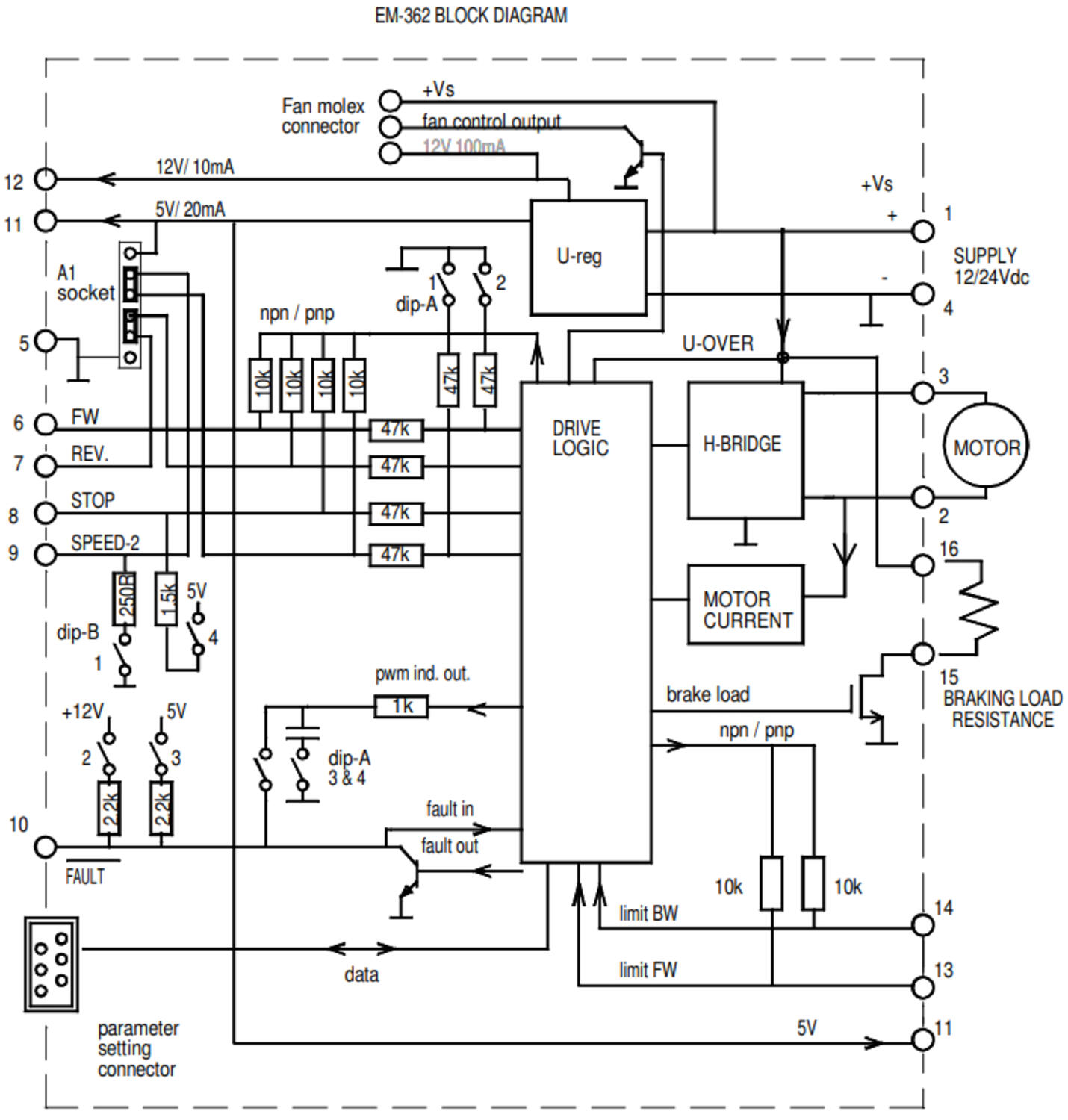 EM-362 Circuit Schematic