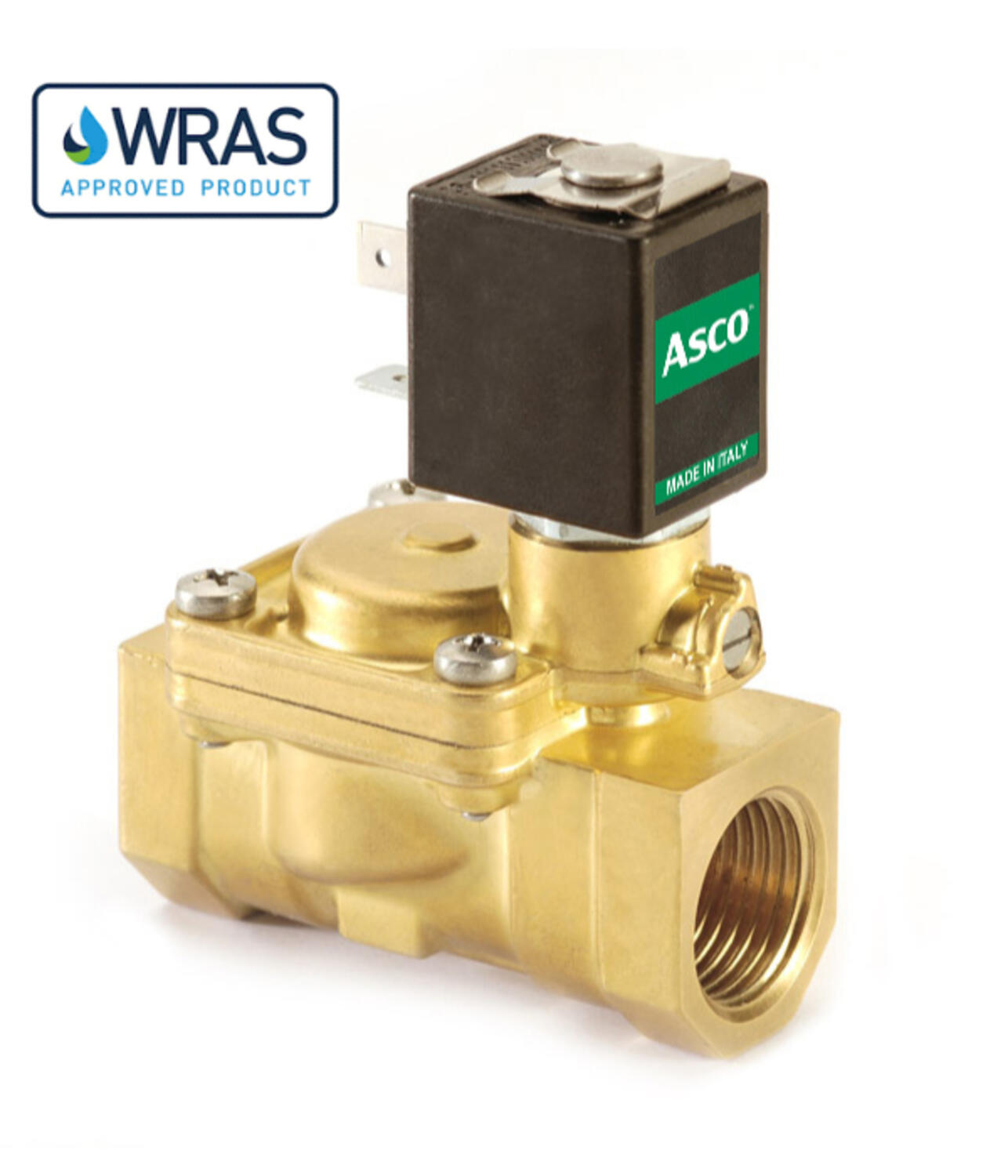 Emerson Asco L182 solenoid valve WRAS approved