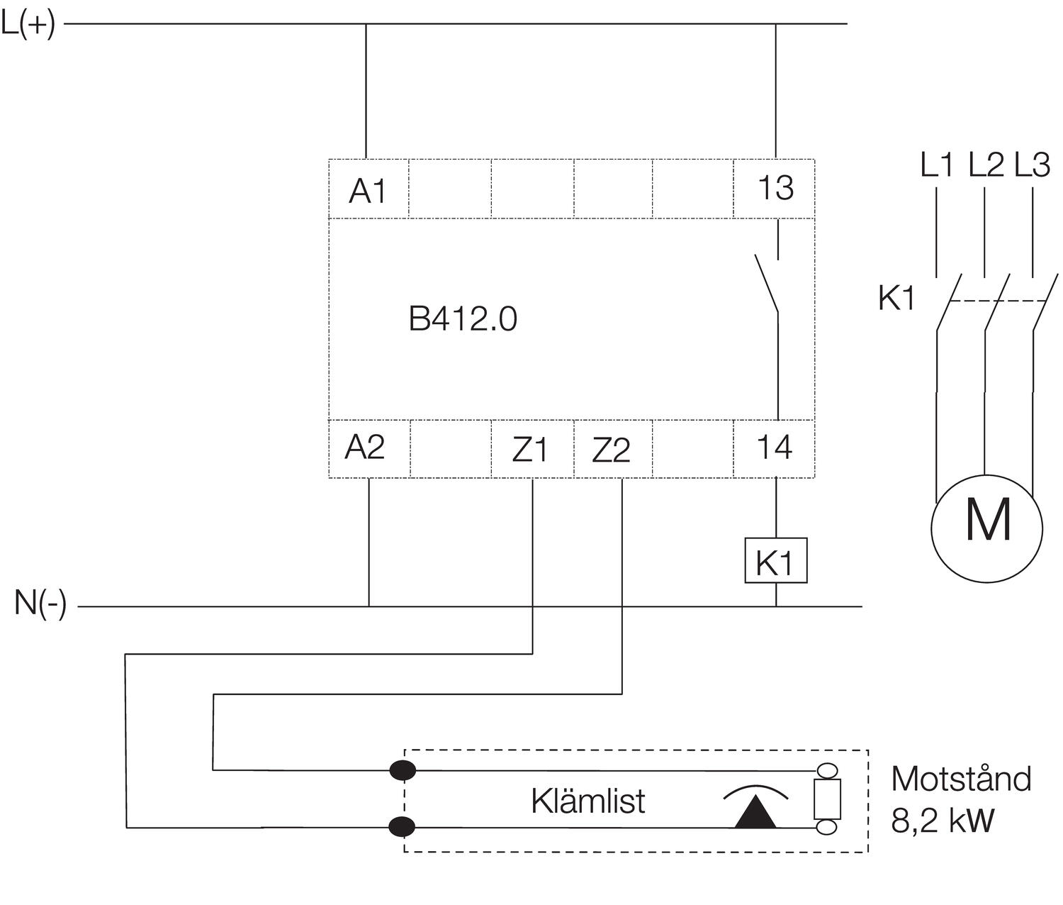 Engagement, one terminal strap, automatic resetting